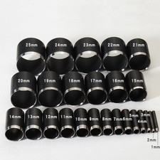 1-25mm Leather Hole Punch Round Die Set for DIY Crafts Hollow Cutter Tool