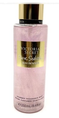 2X VICTORIA S SECRET PURE SEDUCTION SHIMMER FRAGRANCE BODY MIST SPRAY 8.4 oz