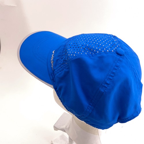 Mission lightweight blue triangle design hydroactive running cap - Picture 2 of 8