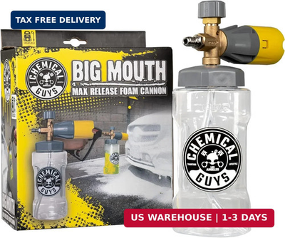 #ad Chemical Guys Big Mouth Max Release Foam Cannon Foam Cannon for Pressure Washe $187.48