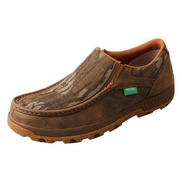 Twisted X Men’s Camo Canvas Slip On Loafers Driving Mocs SZ  13 Distressed Style TWISTED X Men main image 4