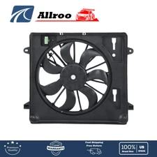 5505664 Radiator Cooling Fan Assembly W/Shroud For Jeep Wrangler 2007-11 V6 3.8L