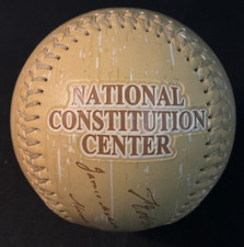 National Constitution Center We the People Souvenir Collectible Baseball NEW