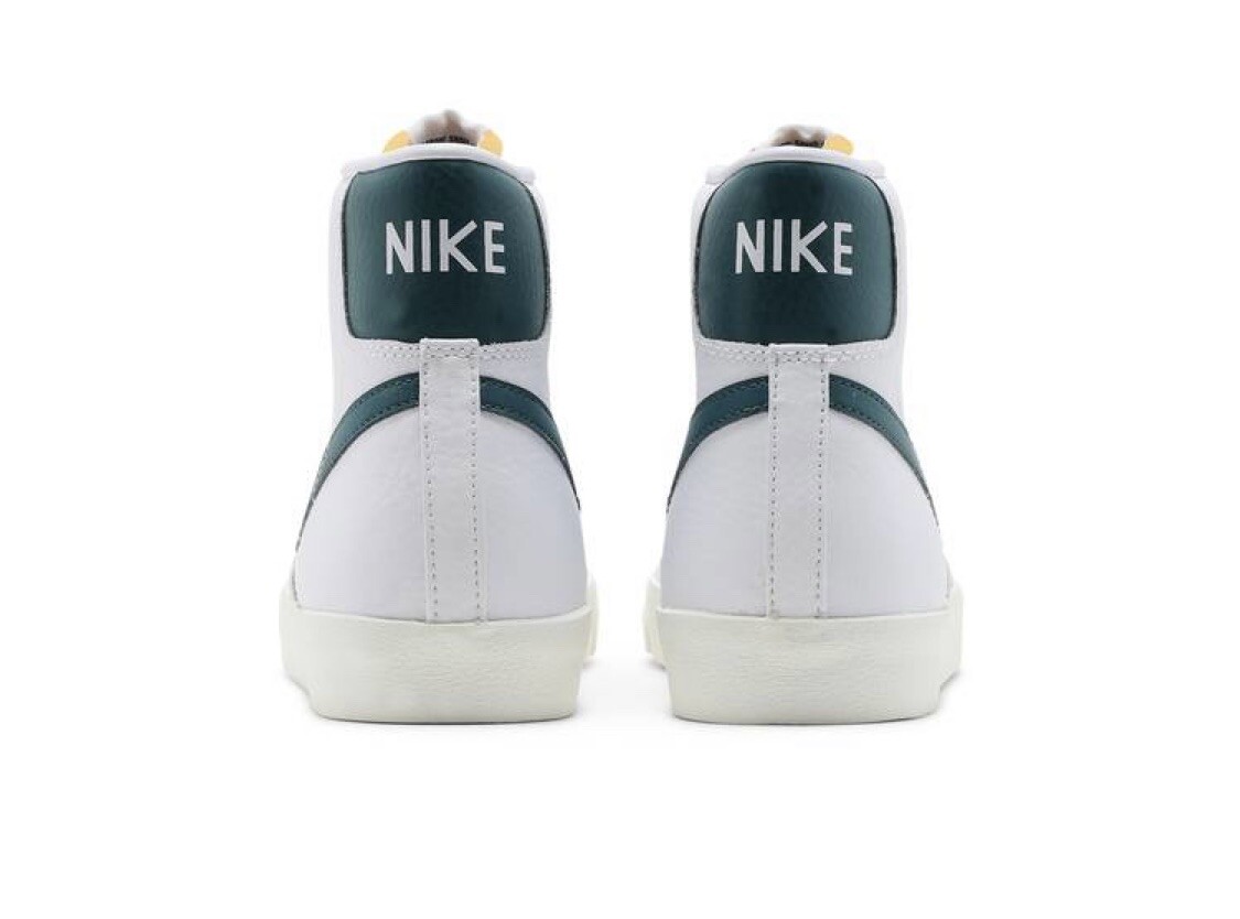 dark teal green nike blazers