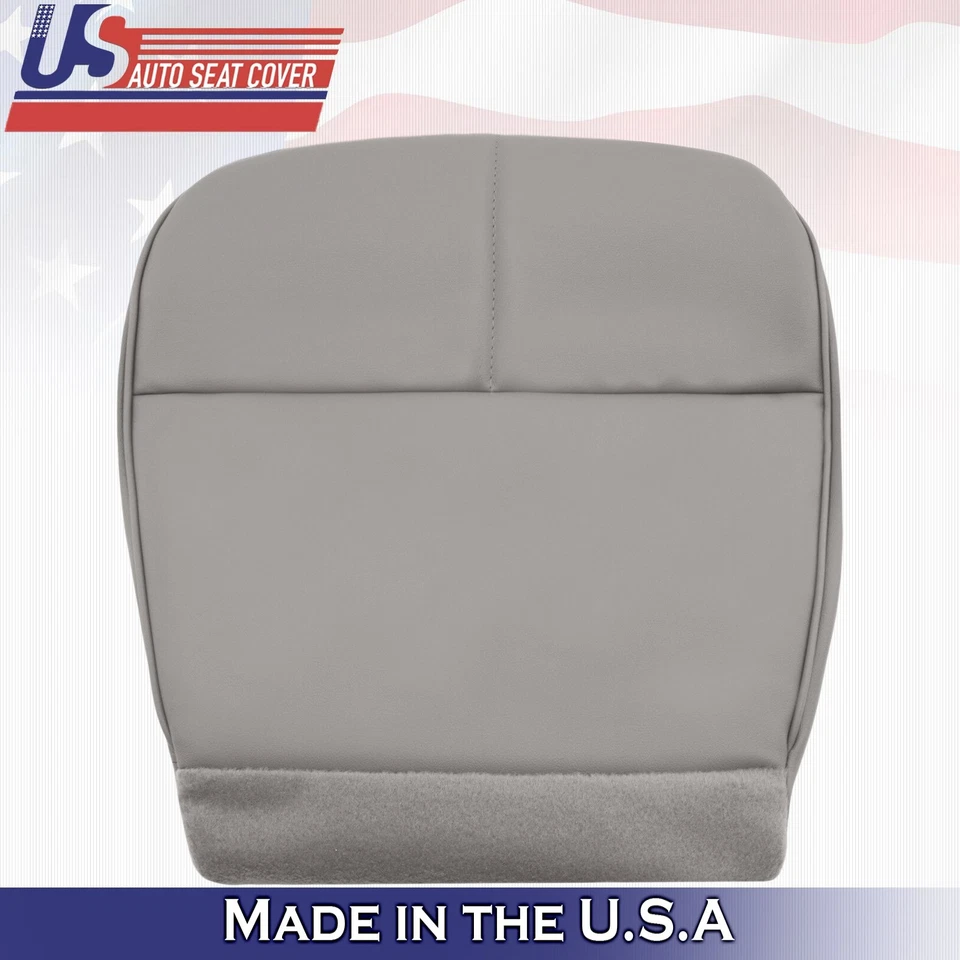 Fundas de vinilo grises inferiores para conductor y pasajero Ford E250 Econoline 1992 a 1999 Foto 2 de 4