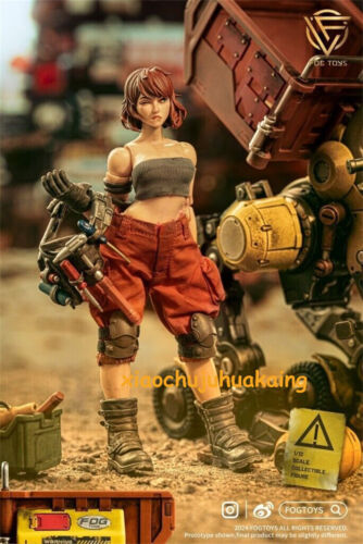 FOGTOYS EA02 Fantasy Alphabet Series "M" con motocicleta 1/12 figura de acción juguete - Imagen 16 de 19