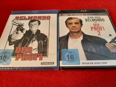Der Profi 1 und Der Profi 2- Belmondo - 2x deutsche Bluray's- NEU/OVP 