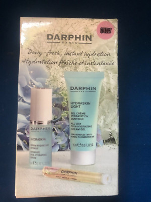 Darphin Dewy Fresh Instant Hydration Intensive Serum + Cream Gel + Essential Oil
