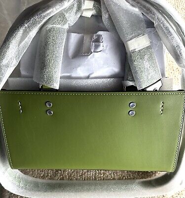NWT COACH ROGUE 26 DARK LIME SATCHEL TOP HANDLE CROSSBODY BAG