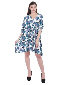 Vestido Corto mujeres Caftán Kimono Manga Ropa de playa maxi Hippie  encubrir Kaftan | eBay