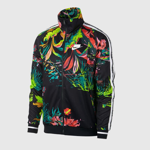 nike floral jacket mens