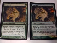 2 X MTG Magic The Gathering Mystery Booster 8th Edition Fungusaur Foil ex con