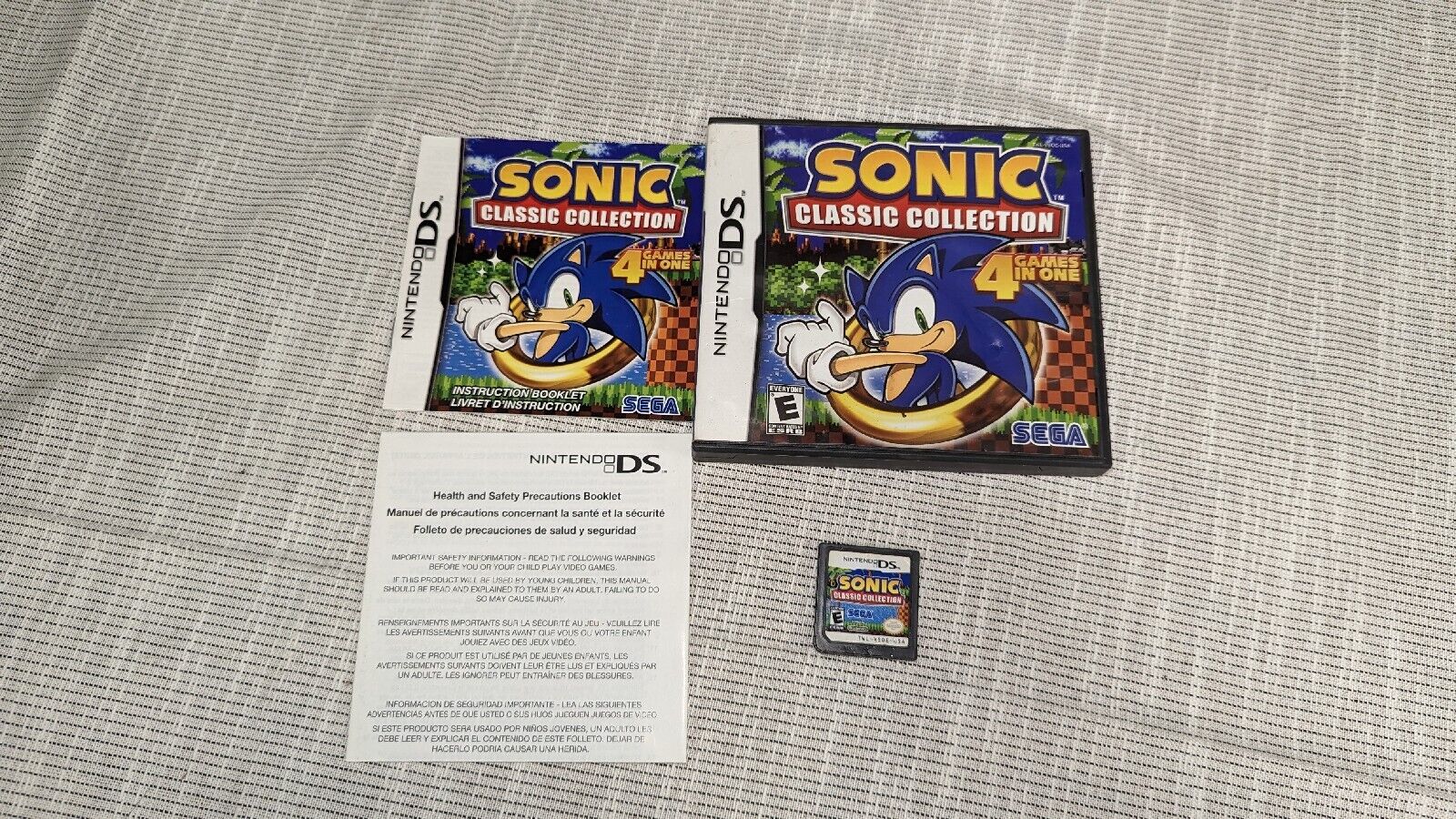 Sonic Classic Collection (Nintendo DS, 2010) - Tested 10086670356