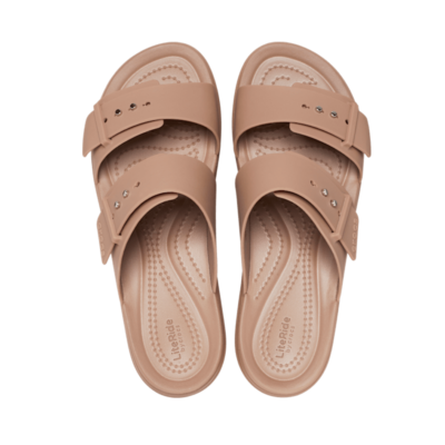 NEW CROCS BROOKLYN BUCKLE 207431 207431-260 Latte | eBay