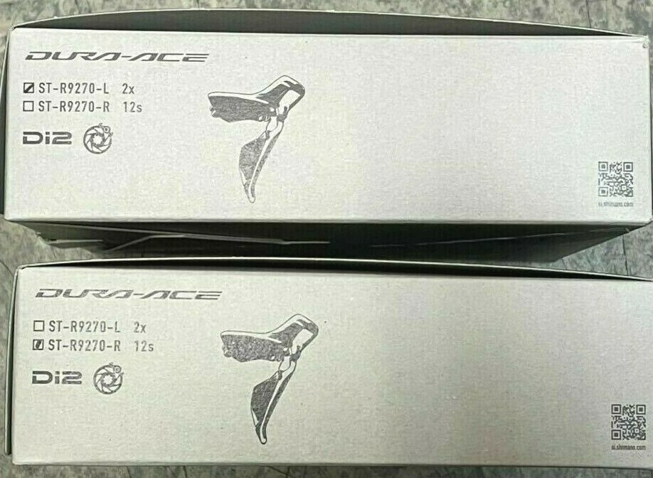 NEW Shimano Dura-Ace ST-R9270 2x12s Di2 Shifters Hydraulic Disc
