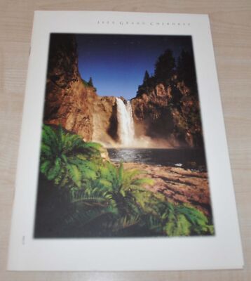 1999 Jeep Grand Cherokee Catalog Sales Dealer Brochure Prospekt DE Austria