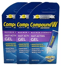 3 compound W max fast acting gel 0.25oz ea