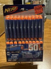 Hasbro - Nerf Official 50x Dart Elite Distance Refill Pack - New