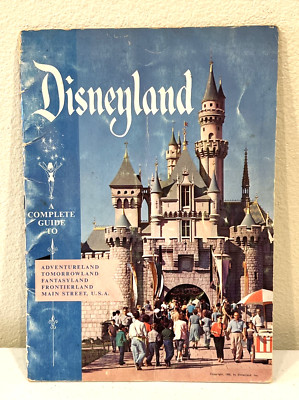Vintage 1959 Complete Guide to Disneyland Booklet | eBay