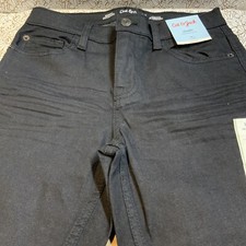 Cat Jack Boys' Stretch Skinny Fit Jeans - Black 12