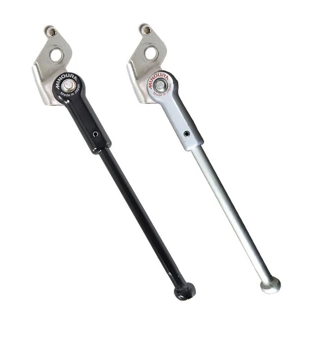 MINOURA SL-MV-1 KICK STAND SILVER /BLACK FOR BROMPTON /BIRDY NEW