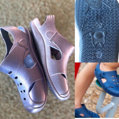 Okabashi Baby Infant Waterproof Shoes Sz 6