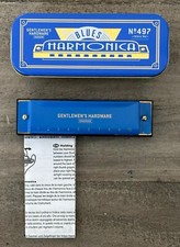 Gentlemen's Hardware The Blues Harmonica Tired  True No. 497 - New Open Box