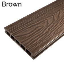 Premium Reversible Woodgrain Composite Decking Boards 148x25mm | All Lengths