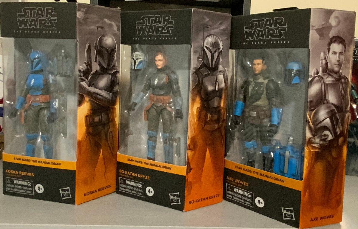 Star Wars Black Series Mandalorian set Bo-Katan Kryze Kosca Reeves