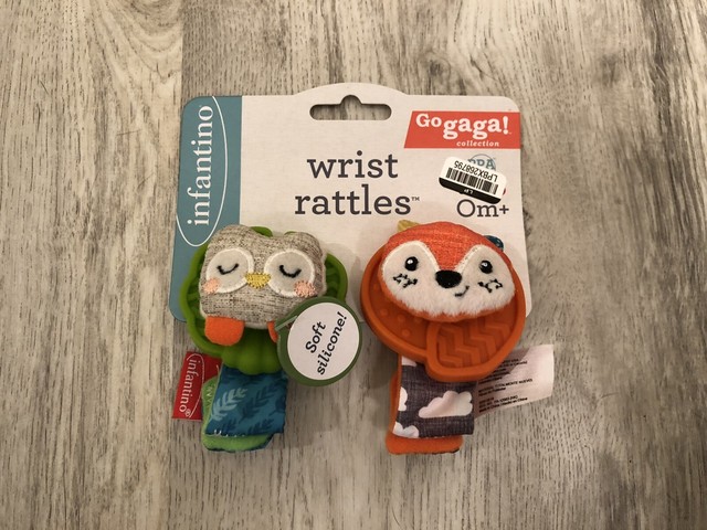 infantino wrist rattles