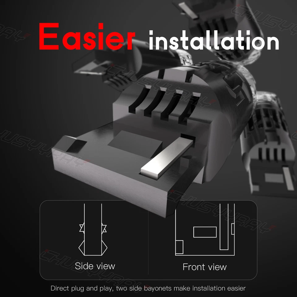 2x 7440 7443 luzes de seta dianteiras de LED para Chevrolet Silverado 1500 2014-2018 - Imagem 4 de 4