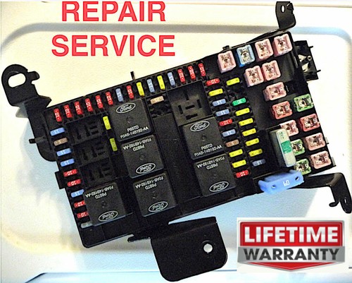 2002 - 2007 EXCURSION / F 250 - 550 SUPER DUTY FUSE BOX BCM "REBUILD" SERVICE