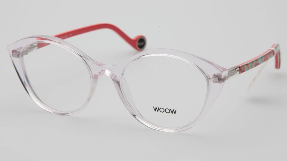 NEW WOOW Bolly Wool 1 Col 2063 Pink Cristal EYEGLASSES FRAME 51-17-142 B43mm - Image 3 of 4