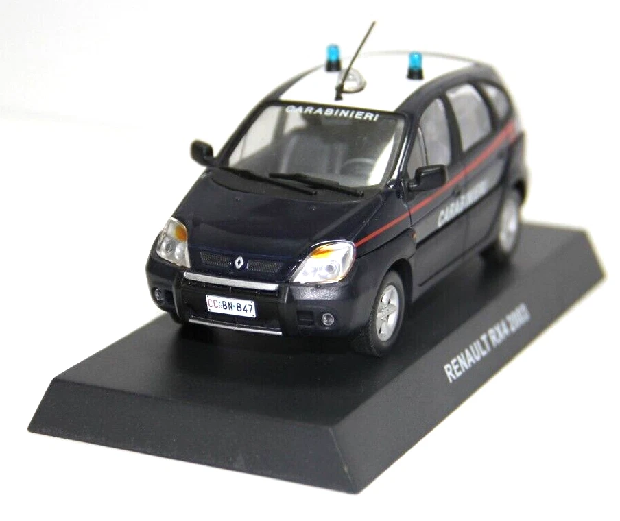 EDICOLA USATO 1:43 AUTO POLIZIA DIE CAST RENAULT RX4 2003 EDI 2 CAR - Immagine 3 di 4