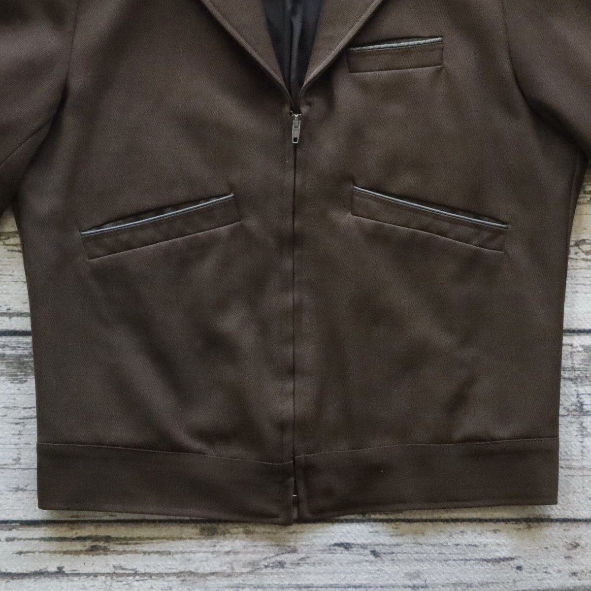 Vintage Muni San Francisco Bus Operator Jacket Caleb V. Smith Size 40 L View 3