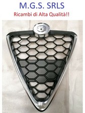 SCUDO GRIGLIA ANTERIORE NIDO D'APE SATINATO ALFA ROMEO GIULIETTA 2010/2016/2019