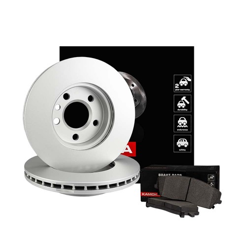 BandelOne Bremsenset Vorne - Bremsscheiben 240mm + Beläge Für Fiat Panda, Punto