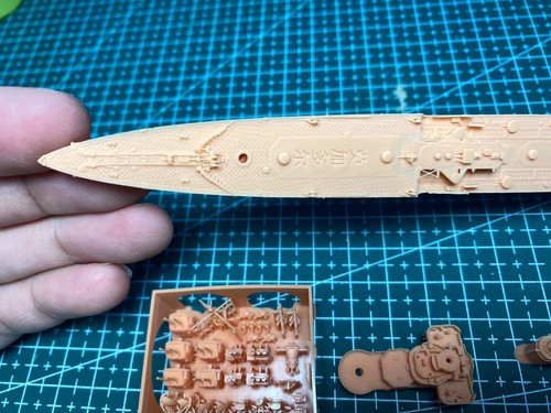 3D Printed 1/700 WWII French Mogador Class Destroyer Unpainted Model Kit - Picture 4 of 8