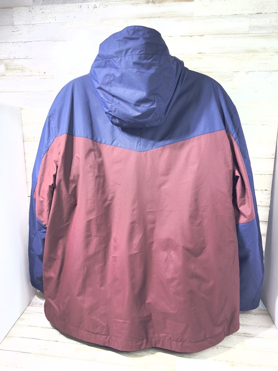 Columbia Interchange Omni Tech Water And Wind Proof Jacket Size 3X