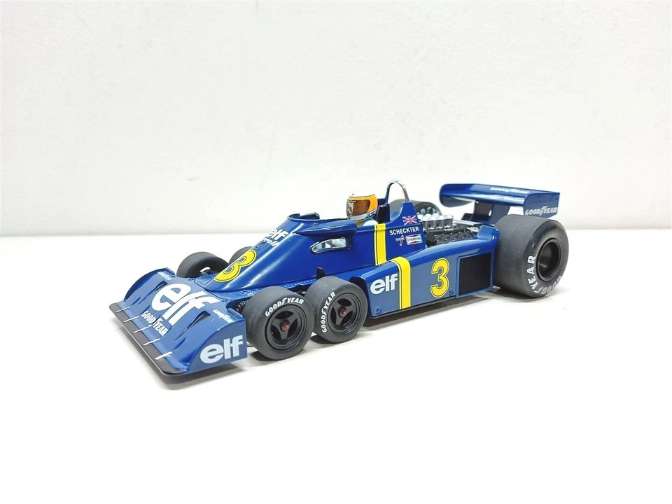 Tyrrell Ford P34-2 Formula 1 Winner GP Svezia 1976 #3 J. Scheckter - 1/18 MCG - Immagine 3 di 4