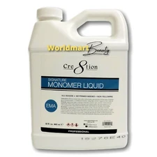 Cre8tion Acrylic Monomer Liquid 32 oz EMA Signature ODORLESS Acrylic Liquid