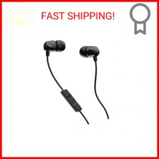Skullcandy Jib In-Ear Earbuds with Microphone - Black