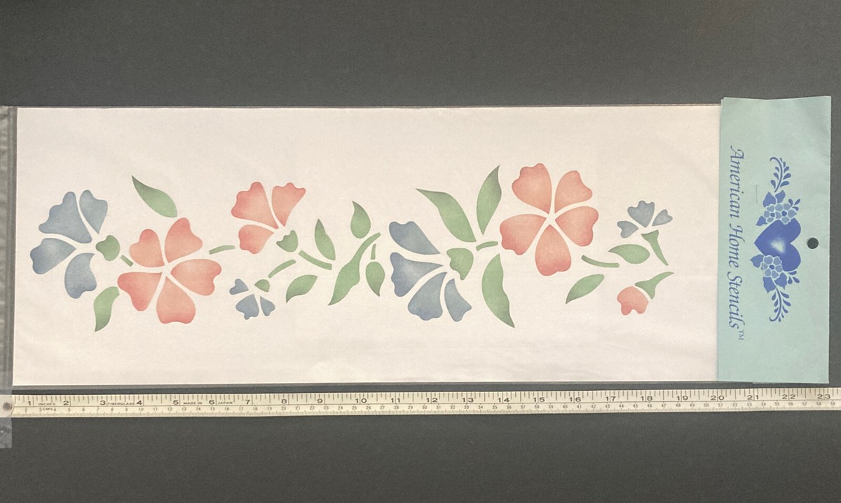 Border Stencils Flower Tole Paint Tole Painting | Chris Haughey