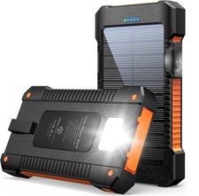 2025 Super 30000000mAh USB Portable Charger Solar Power Bank for Cell Phone
