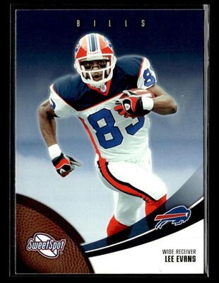 2006 Upper Deck Sweet Spot #12 Lee Evans Card Buffalo Bills