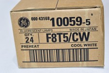 Lot of 18 New NOS F8T5/CW 8 Watt T5 12 Inch Cool White Fluorescent Tubes JP