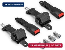CLUBRALLY Golf Cart Seat Belts, 40" Retractable Universal Seat Belts Kit for Clu