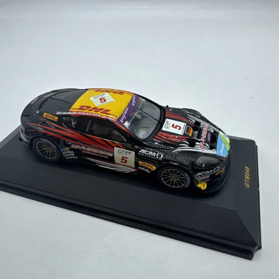 Ixo 1/43 Aston Martin DBR9 #5 2nd 24hs SPA 2006 Deletraz Piccini #GTM049 - Image 3 of 4