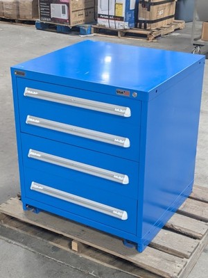 Vidmar Modular Storage Cabinet 4 Drawer 33'' H. x 30'' W. x 27'' D. Scratch N Dent