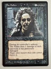 The Fallen - MTG - The Dark - English ©1994 M/NM Uncommon #1